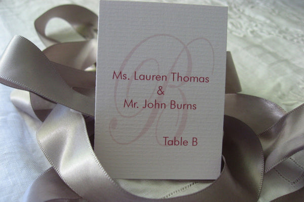 Seating Cards / Luxe