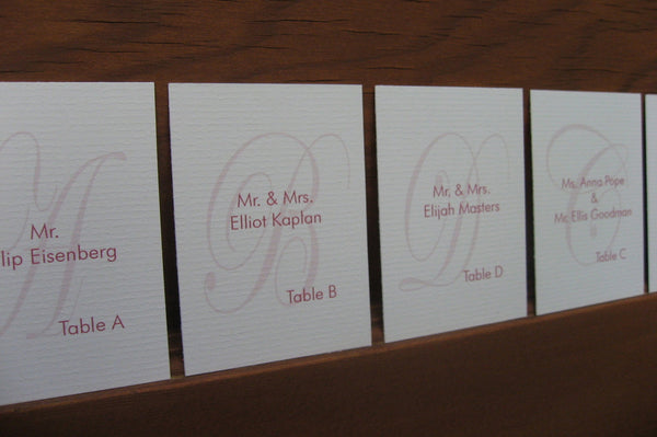 Seating Cards / Luxe